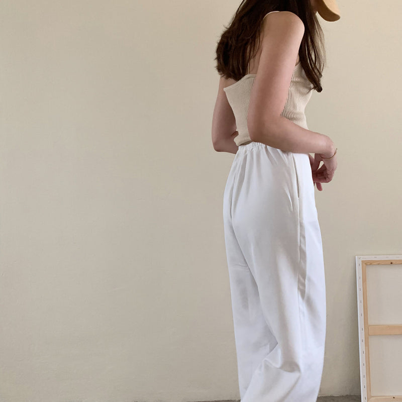 Wide Leg Trousers